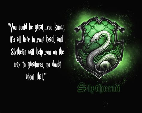 Slytherin quote Harry Potter Harry Potter Wall Art Poster