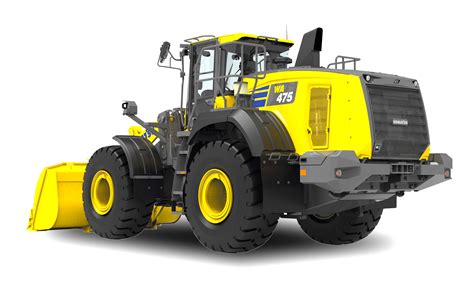 ALL NEW KOMATSU WA475 10 WHEEL LOADER STANDOUT EXHIBIT AT BAUMA