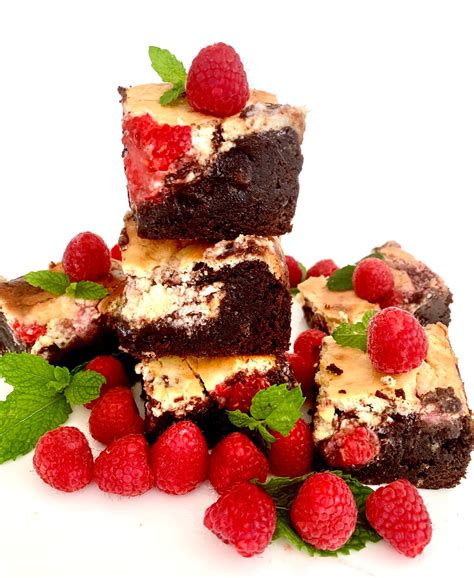 Secret Kiwi Kitchens Ultimate Raspberry Cream Cheese Brownies