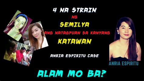 Apat Na Strain Ng Semilya Ang Natagpuan Sa Kaniyang Katawan [ Tagalog