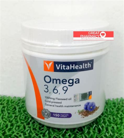 Vitahealth Omega 3 6 9 150 S Lazada