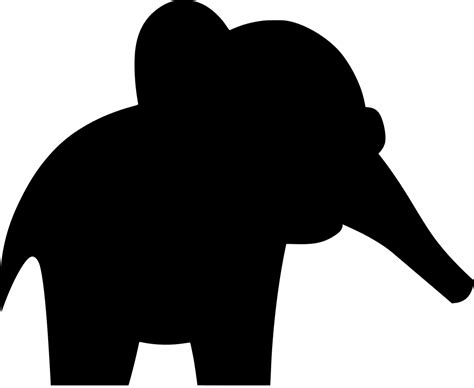 Svg Baby Animal Elephant Free Svg Image And Icon Svg Silh