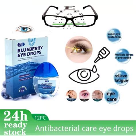 Blueberry Eye Drops Eye Drops Original Eye Drops Anti Fatigue Eye Drops