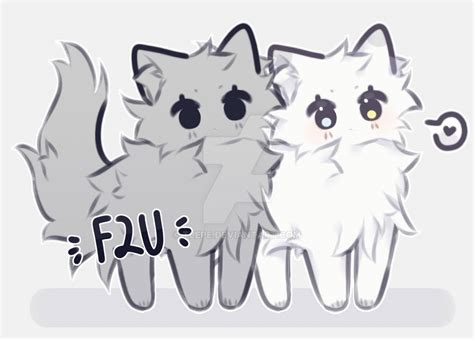 F2u Fluff Cat Base By Tlepe On Deviantart