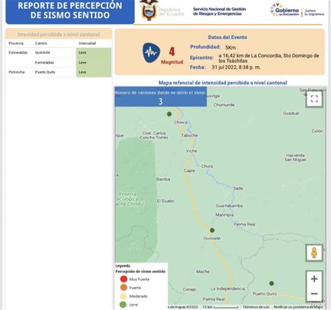 Riesgos Ecuador on Twitter Atención De acuerdo al reporte de