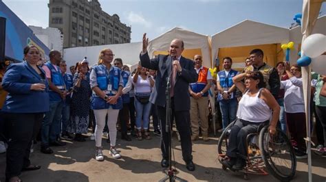 Tres Meses Después De Una Fallida Reubicación López Aliaga Inauguró