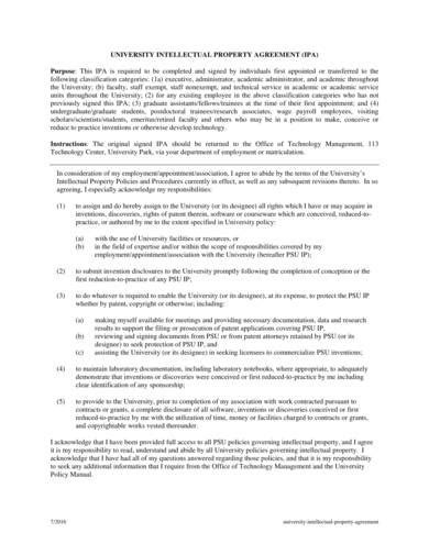 Free 10 Sample Intellectual Agreement Templates In Pdf Ms Word