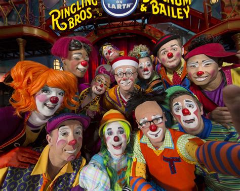 Ringling Brothers Clown Barnum Bailey Circus