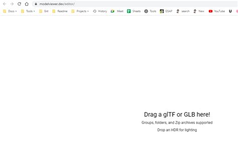 GLB/GLTF Model Editor / Viewer - Dev Tools