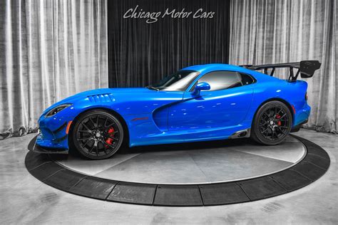 Rare Competition Blue Dodge Viper Acr For Sale Supercar Report