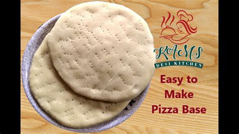 चुटकियो में बनाये पिज़्ज़ा बेस घर पर How To Make Pizza Base At Home Pizza Base Recipe Youtube