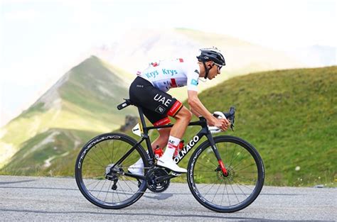 Tadej Pogacar Slovenia Descends Stage Tour De France Images