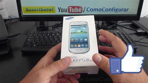 Unboxing Samsung Galaxy S3 Mini Español Primera Vista Claro Video Full