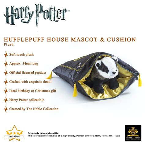 Noble Collection - Harry Potter Hufflepuff House Mascot Plush - Alton ...