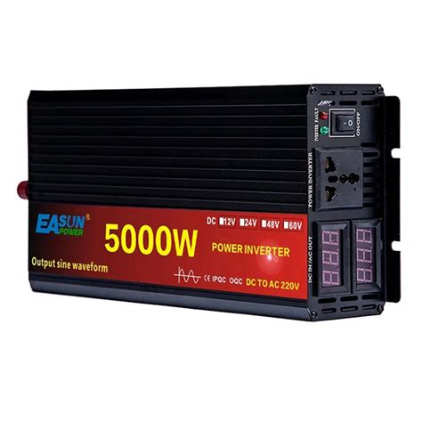 Easun Power Pure Sine Wave Inverter Dc 12v 24v Ac 220v Power 2000w 300