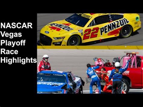 NASCAR Cup Series South Point 400 at Las Vegas Race Highlights (With My ...