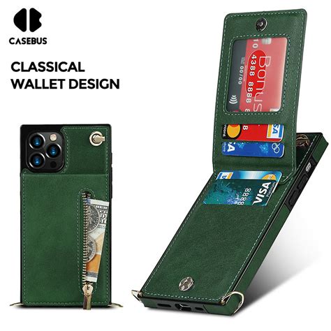 Iphone 12 Case Crossbody Wallet Phone Case Casebus Crossbody Wallet Phone Case 5 Card Slots