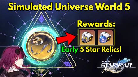 How To Get 5 Star Relics Early Simulated Universe World 5 Kafka Boss