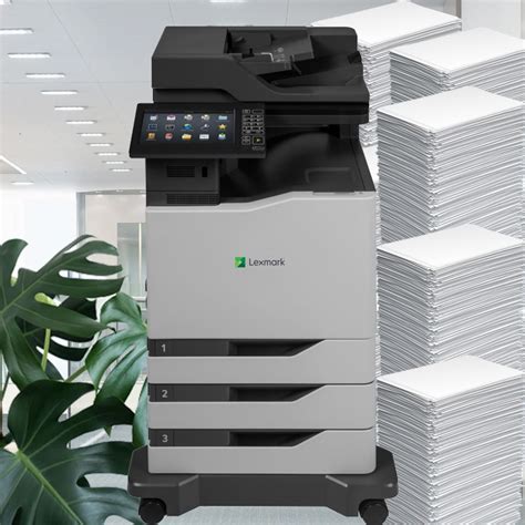 Ppm Lexmark Laser Colour A Multifunction Printer Xc Dte