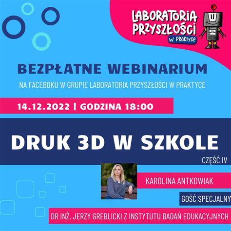 Druk 3D W Szkole Cz IV Sekcja Informatyki Szkolnej PTI