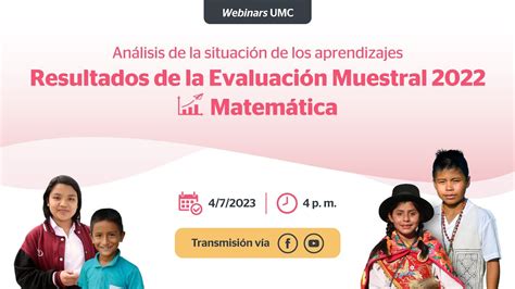 Resultados de la Evaluación Muestral 2022 Matemática YouTube