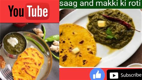 Village Style Desi Saag And Makki Ki Roti Ki Easy Recipe Delicious