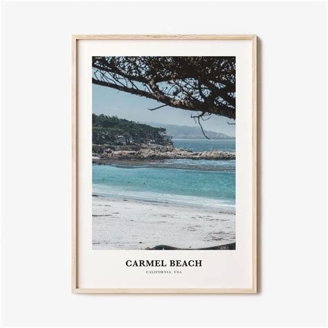 Carmel Beach Print Carmel Beach Photo Poster Carmel Beach - Etsy