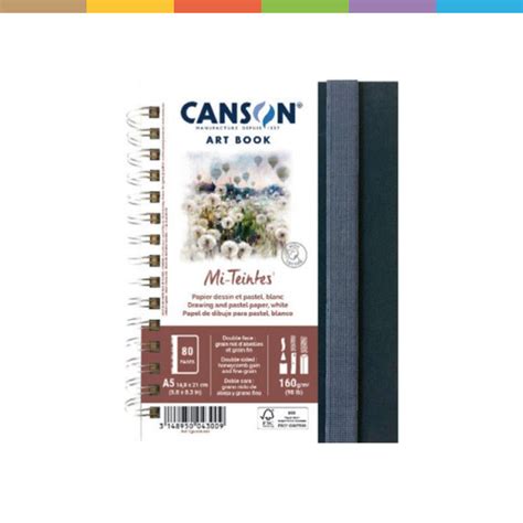 Canson Skizzenbuch Art Book Mi Teintes A Carnet De Croquis Art