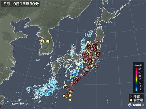 東海～関東甲信中心に「落雷」多発 今夜～あすも急な「激しい雷雨」に注意 2020年9月9日 エキサイトニュース