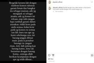 Tak Nak Ali Puteh Bayar Secara Ansuran Akhirnya Hidayah Tampil Dedah