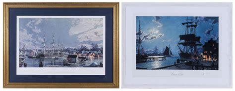 Lot John Stobart England Massachusetts Florida B Two