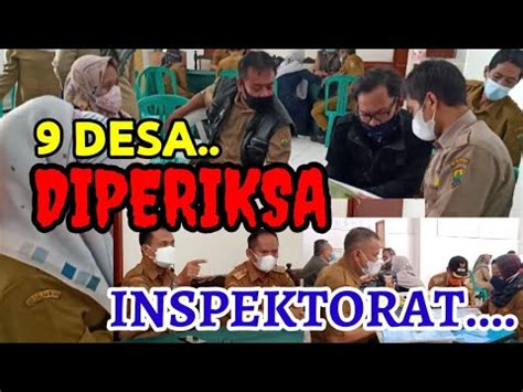 Inspektorat Daerah Kab Cianjur Lakukan Pemeriksaan Dd Banprov Untuk