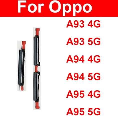 Volume Pwoer Side Button For Oppo A A A G G Up Down Volume On