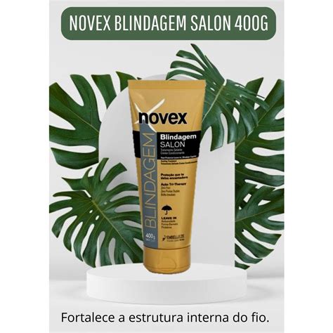 Novex Creme Condicionante G Salon Blindagem Shopee Brasil