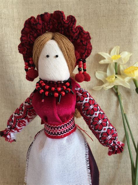 Motanka Ukrainian Traditional Doll Cloth Ethnic Doll Etsy