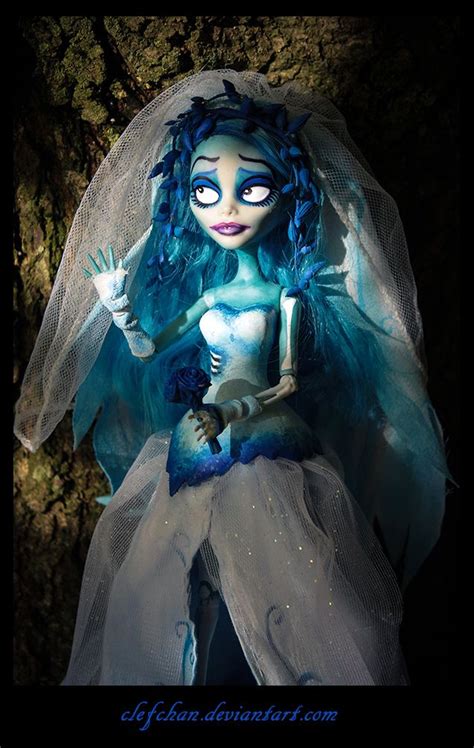 Monster High Ooak Repaint Emily From Corpse Bride By Clefchan