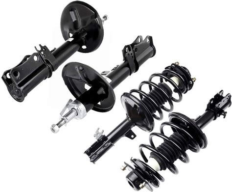 Eccpp Complete Struts Front And Rear Pair Strut Spring Assembly Shock