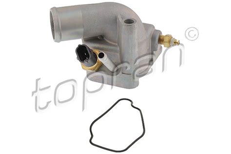 TOPRAN Thermostat Kühlmittel 206 228 für OPEL VECTRA mit Gehäuse