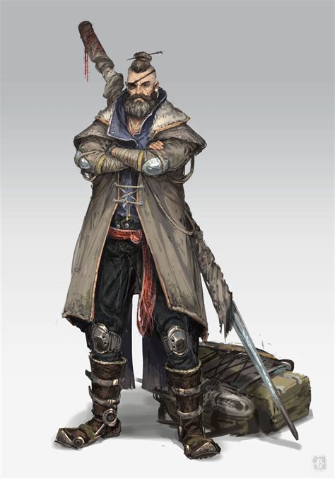 Postapocalyptic Viking Post Apocalyptic Concept Art Characters