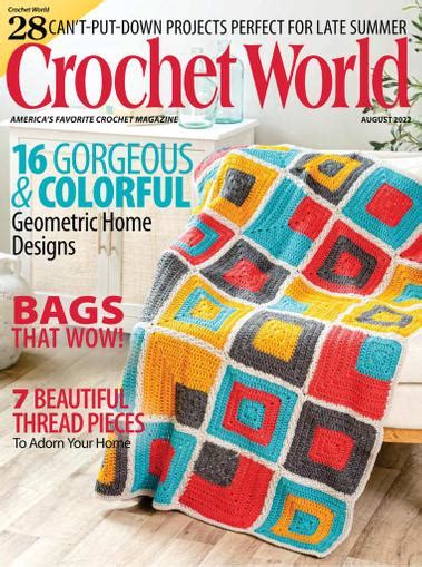 Crochet World Magazine Subscription Discount For Crochet Lovers