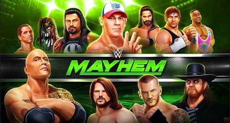 Wwe Mayhem Mobile Game Now Available For Download On Ios And Android All Details And Trailer Wwe