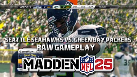 Madden 25 Demo Seattle Seahawks Vs Green Bay Packers Full First Half Raw Gameplay ᴴᴰ Youtube