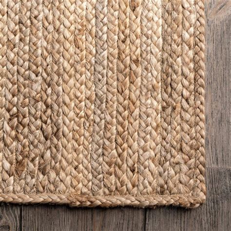 Natural Jute Braided Rug Handmade Handwoven Jute Area Rug Etsy