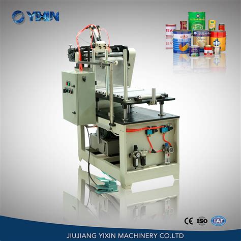 Semi Automatic Rear Feed Rectangular Tin Can Seaming Welding Machine