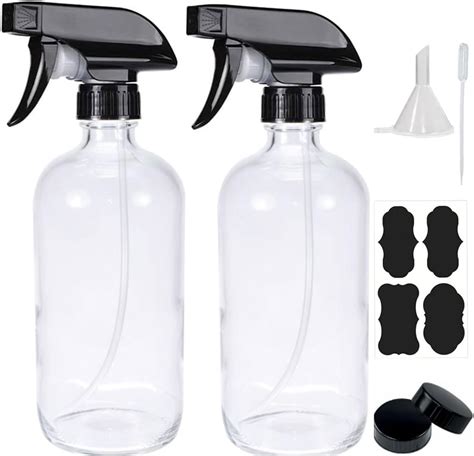 Amazon Haoermei Oz Glass Spray Bottles Pack Large