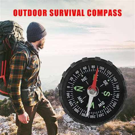 Accurate Mini Compass Outdoor Hiking Navigation Compass Handheld Survival Guider Ebay