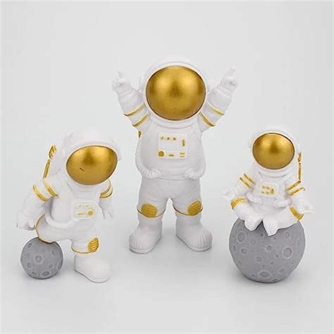 Buy Street27 3Pcs Astronaut Figurine Home Decor Astronaut Statue