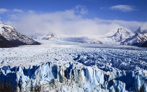 Wallpaper Glacier, Argentina, snow, mountains 3840x2160 UHD 4K Picture