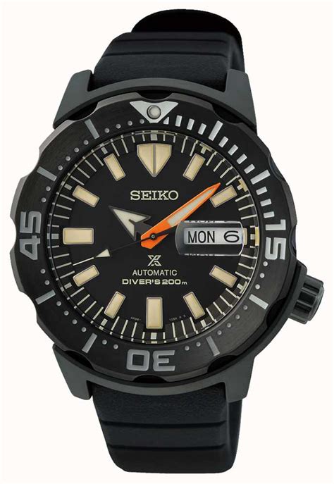 Seiko Edi O Limitada De Monstro Da S Rie Preta Prospex Srph K