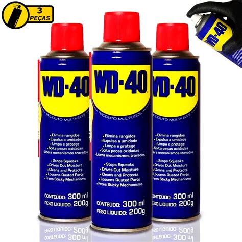 Kit Wd Leo Desengripante Spray Anti Corrosivo Multiuso Ml